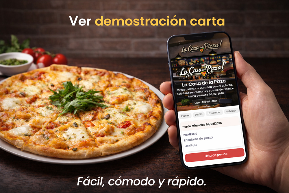 Vista previa carta QR profesional MenuQRPro